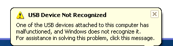 無法識(shí)別的USB設(shè)備