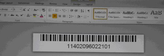 惠濟區通過word來使用TSC TTP-342e打印條形碼，標簽為何空白呢？